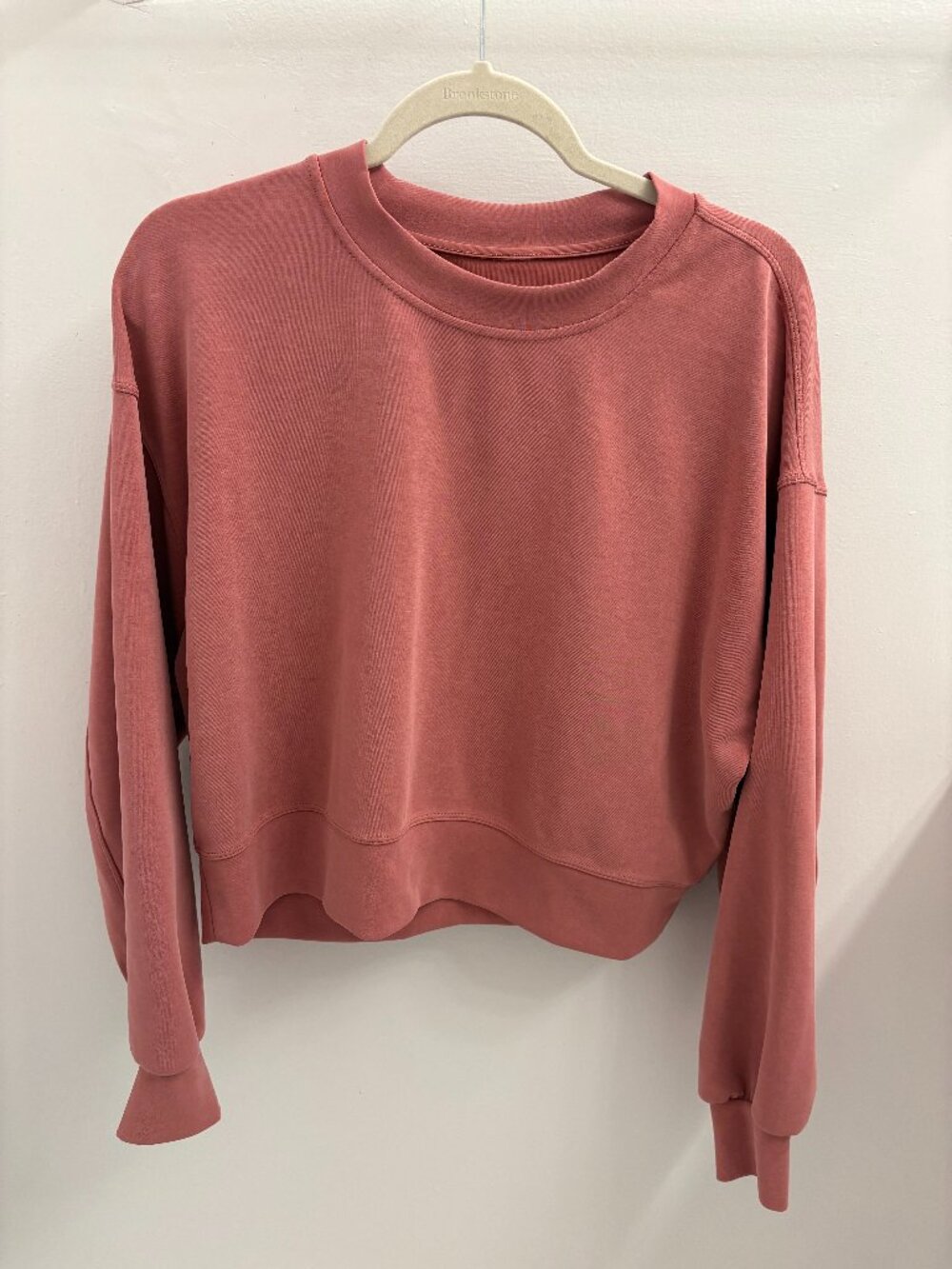 Lululemon Perfectly Oversized Crop Crew (Size 6)